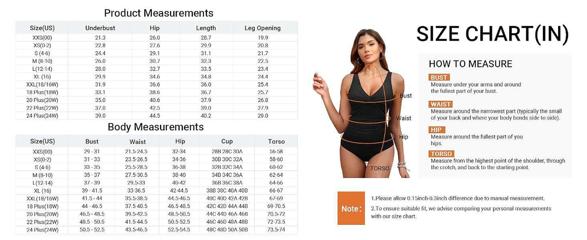 Women's Tummy Control One Piece Swimsuit