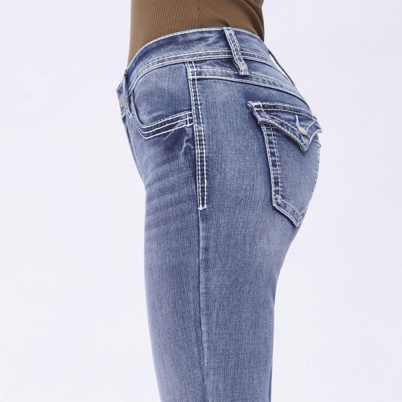 Bluemoment Bucklina Bootcut Low Rise Jeans
