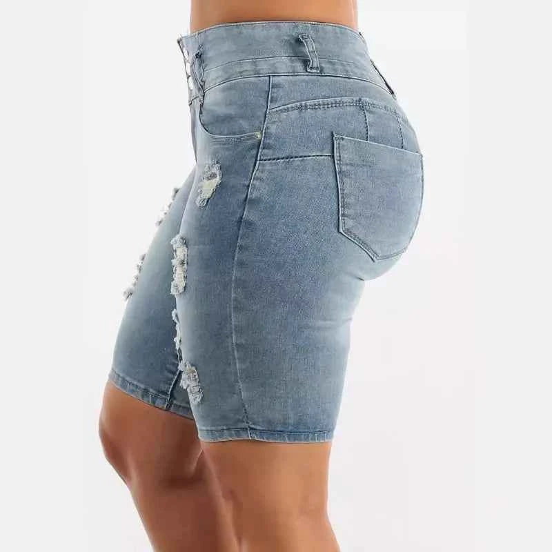 Fashion Solid Slim Butt Lifting Women's Shorts - Cyndora