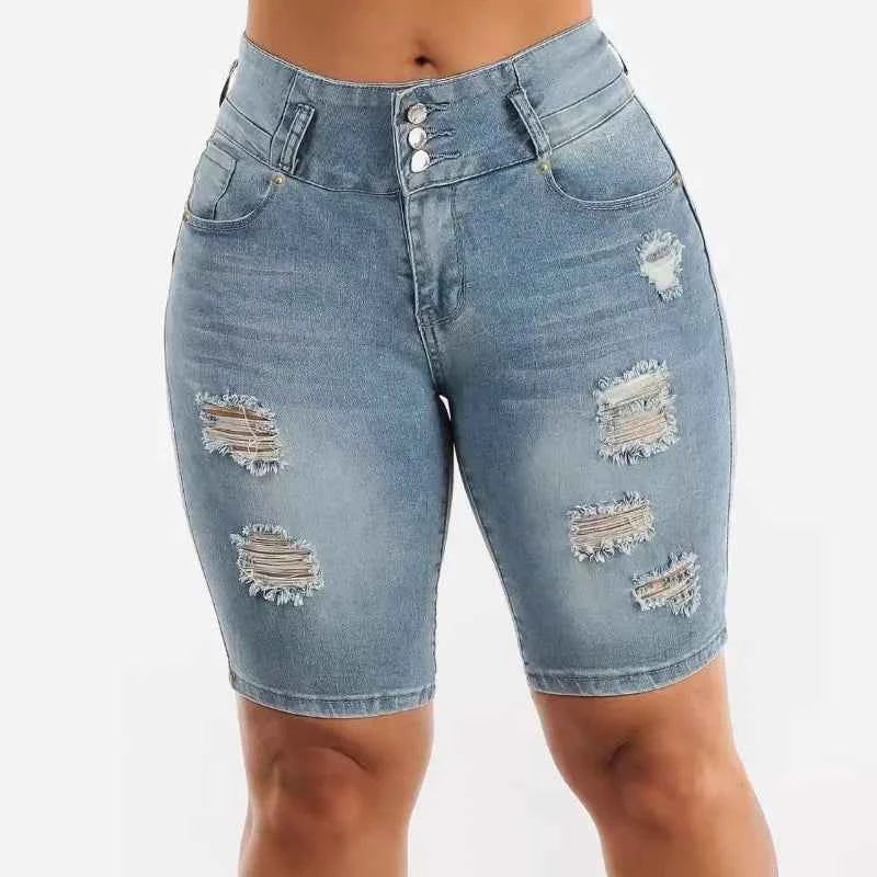 Fashion Solid Slim Butt Lifting Women's Shorts - Cyndora