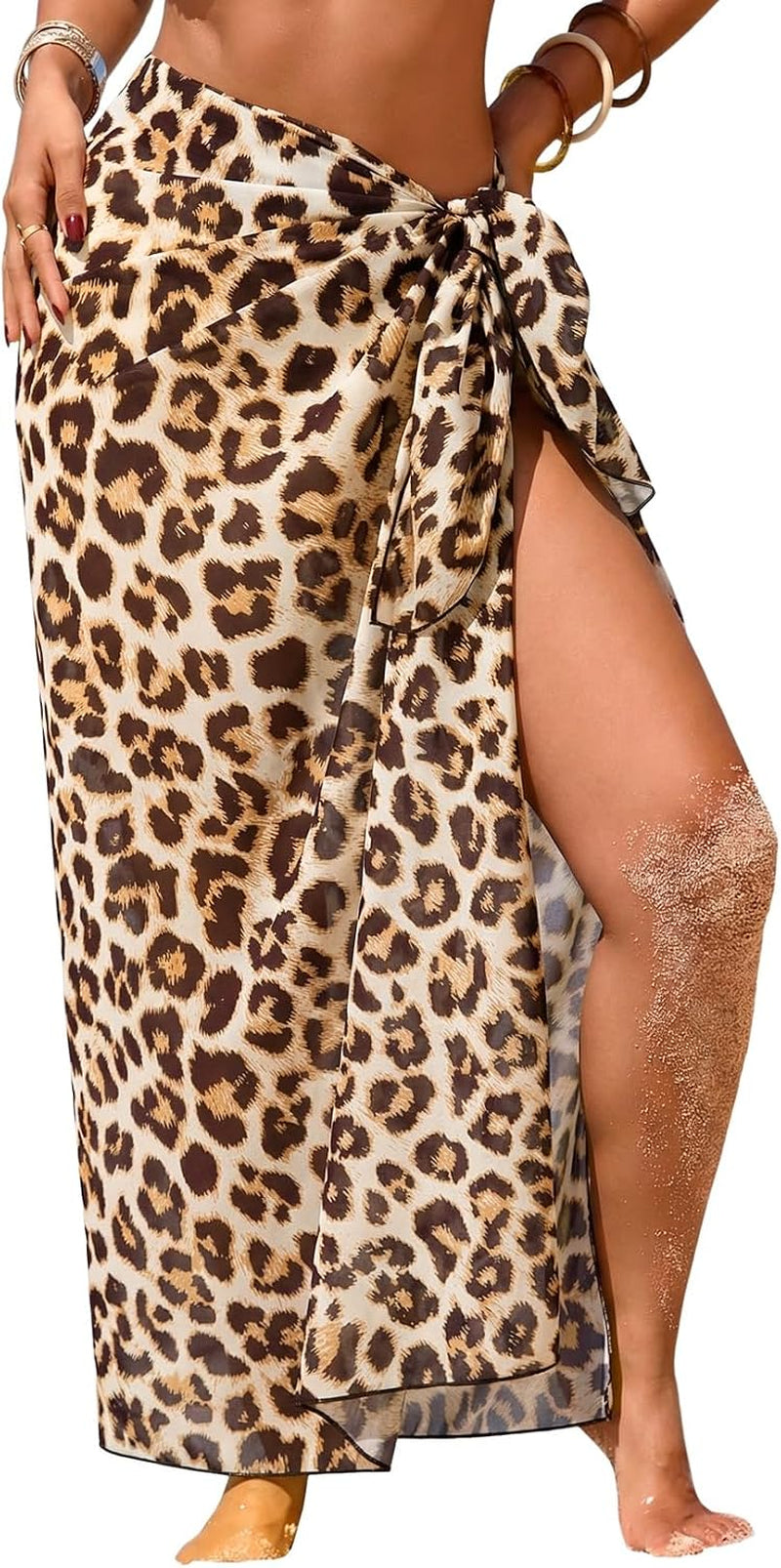 Women's Chiffon Swimsuit Cover-Up Wrap