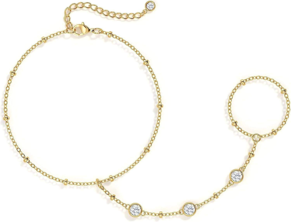 Dearmay 14K Gold Plated Bracelet Set