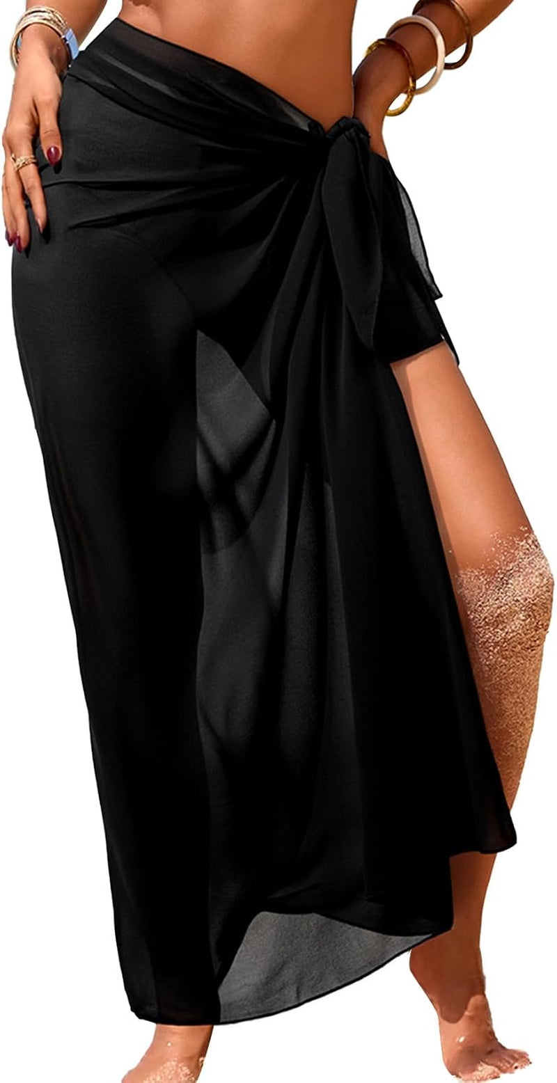 Women's Chiffon Swimsuit Cover-Up Wrap