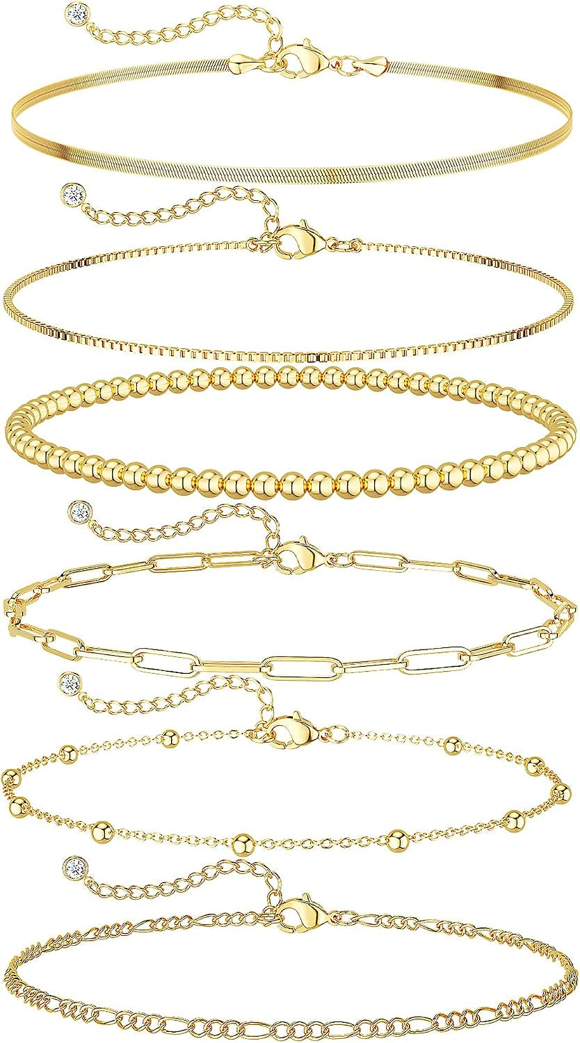 Dearmay 14K Gold Plated Bracelet Set