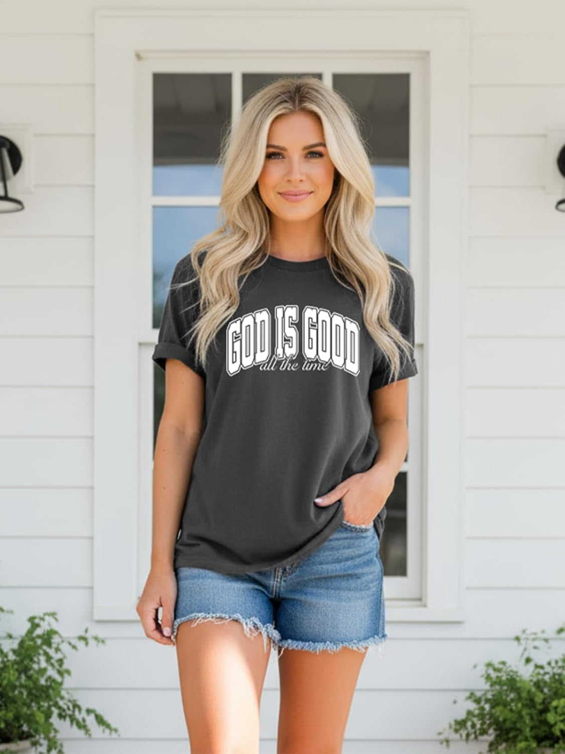 Women's God Is Good Graphic T-Shirt