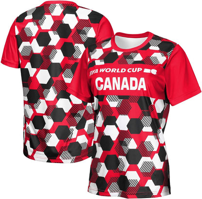 FIFA World Cup Women's Official Country Short Sleeve Performance Jersey