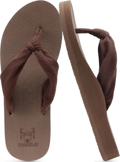 Step into Comfort: KuaiLu Women's Arch Support Flip Flops for Summer Beach Bliss