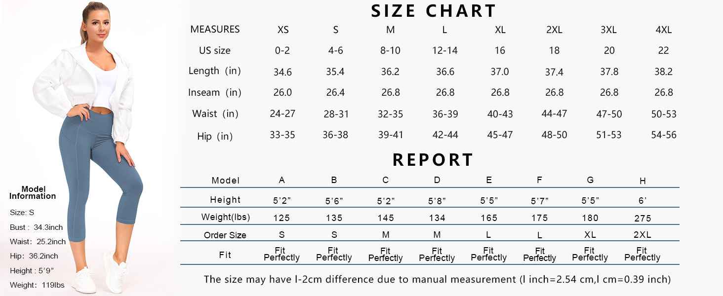 Women's High Waisted 7/8 Yoga Pants with Pockets