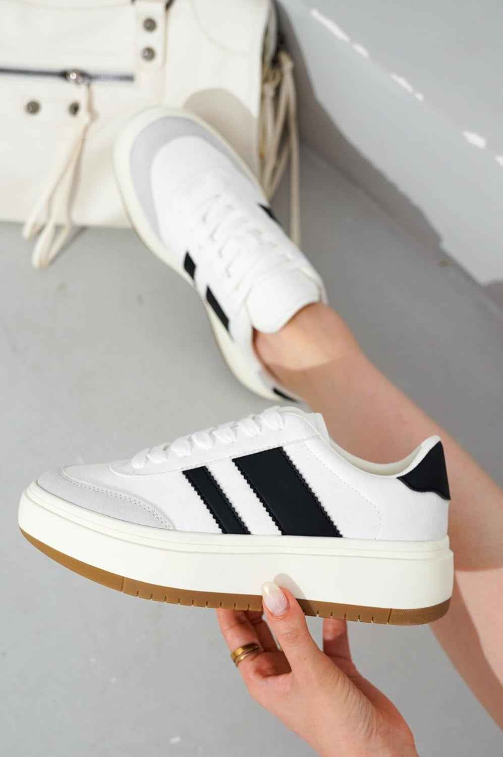 Project Cloud Platform Sneakers for Women - Lightweight Memory Foam Insole