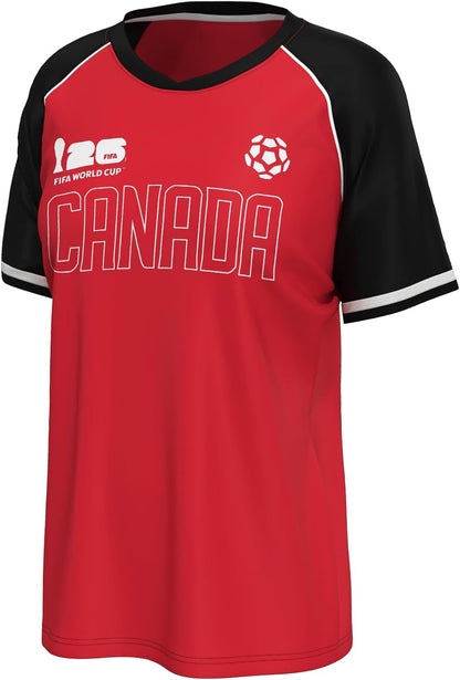 Women's FIFA World Cup 2026 Soccer Raglan Sleeve Top