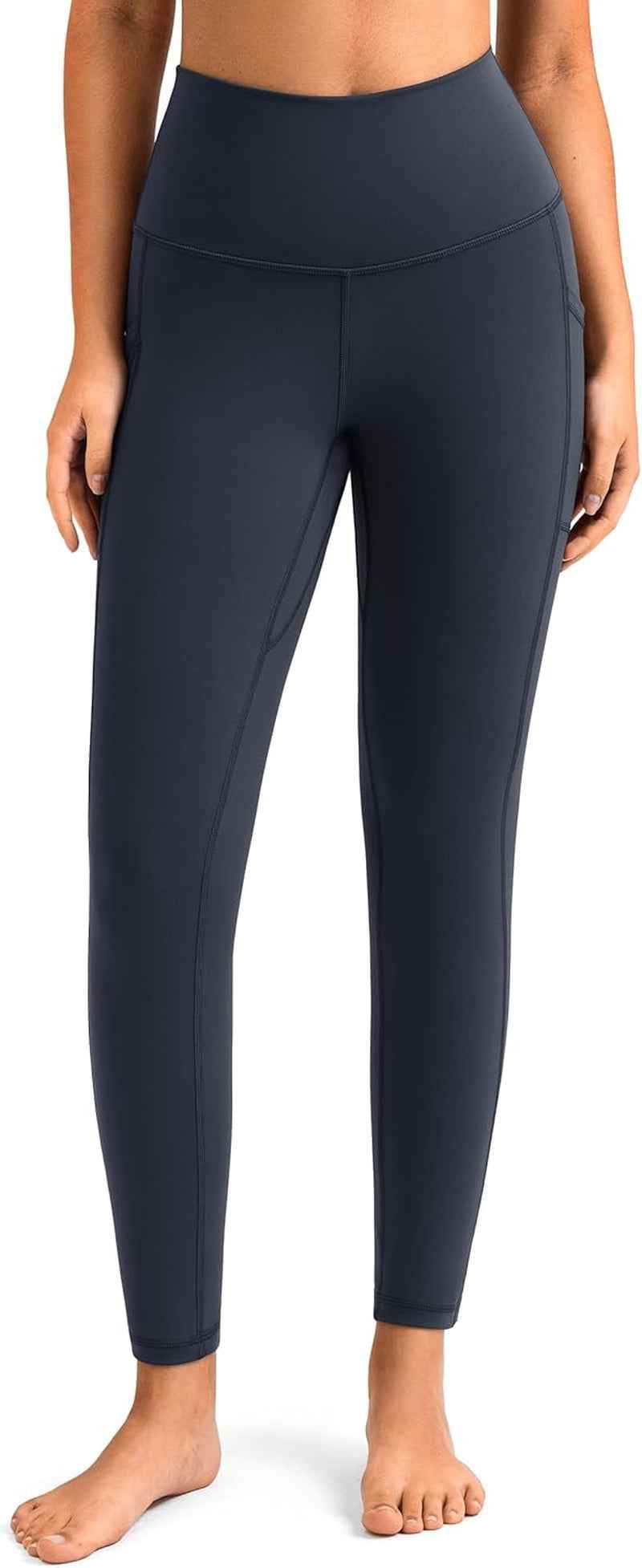 Women's High Waisted 7/8 Yoga Pants with Pockets