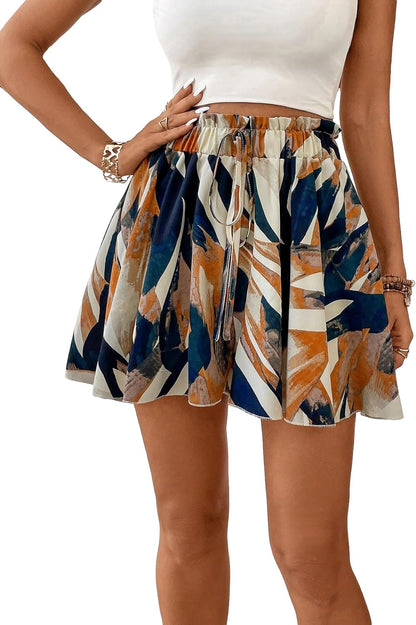 Women's Flowy High Waisted Summer Casual Dressy Shorts 