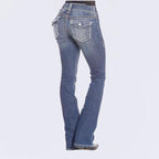 Bluemoment Bucklina Bootcut Low Rise Jeans