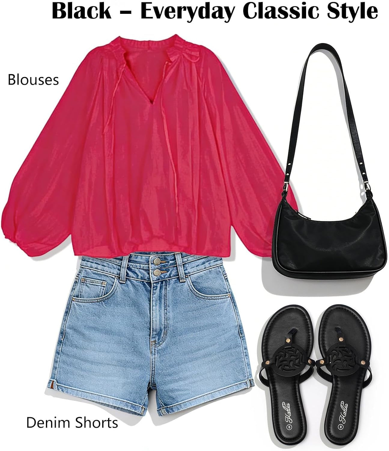 Flat Comfortable Dressy Thong Sandals for Women