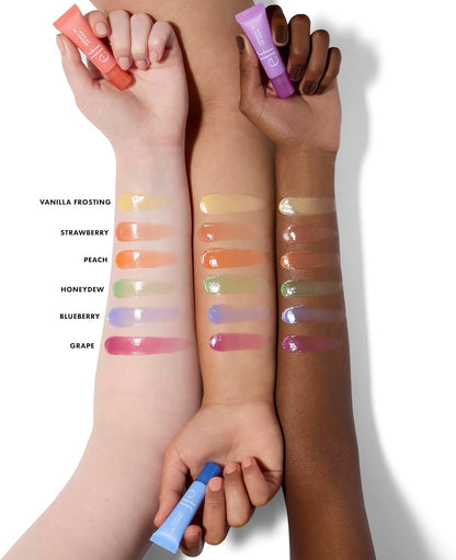 E.L.F. Squeeze Me Lip Balm - Hydrating Lip Balm with Sheer Color Tint, Infused with Hyaluronic Acid, Vegan & Cruelty-Free for Nourished Lips