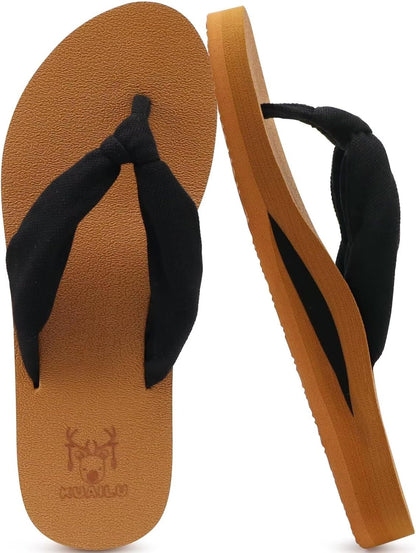 Step into Comfort: KuaiLu Women's Arch Support Flip Flops for Summer Beach Bliss