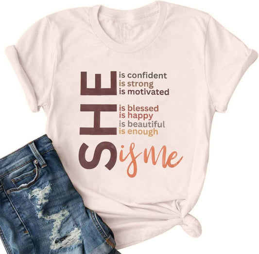 She Is Me T-Shirt for Women