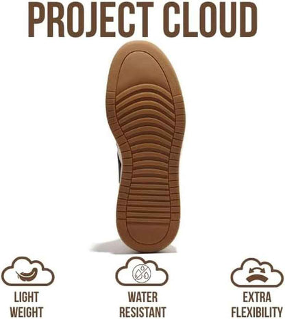 Project Cloud Platform Sneakers for Women - Lightweight Memory Foam Insole