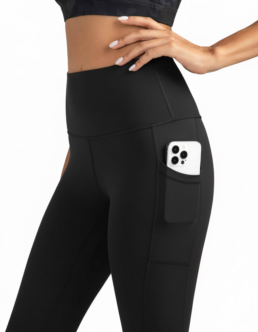 Women's High Waisted 7/8 Yoga Pants with Pockets