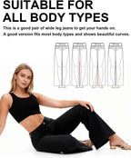 ONESO Mid-Low Rise Baggy Wide Leg Jeans for Women