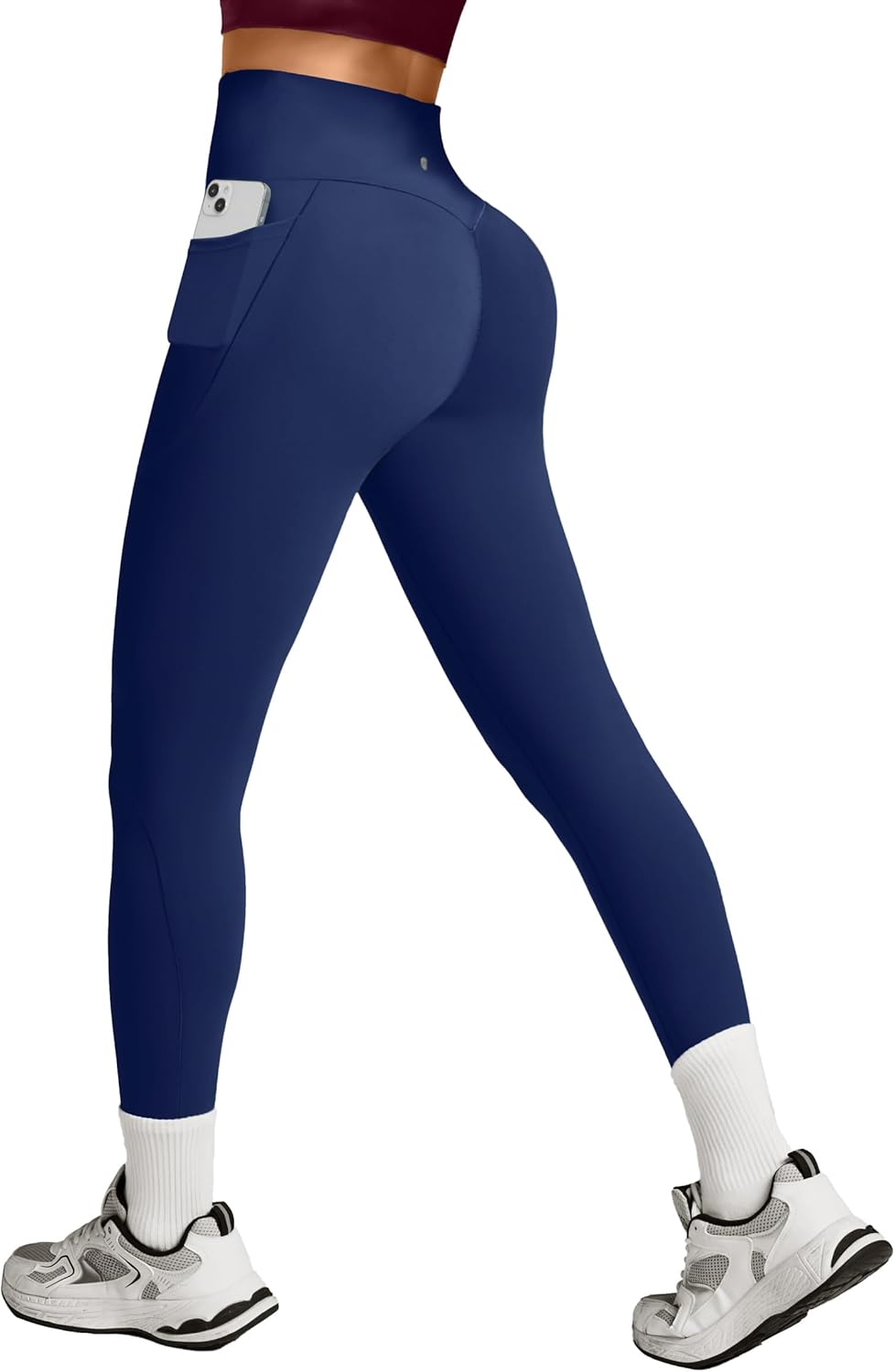 Elevate Your Workout with Heathyoga Scrunch Butt Lifting Leggings - Tummy Control, No Front Seam, and Convenient Pockets!