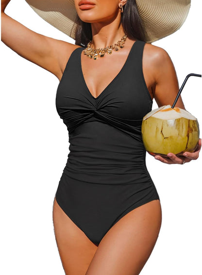 Women's Tummy Control One Piece Swimsuit