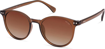 Small round Classic Polarized Sunglasses for Women Men Vintage Style UV400 Lens