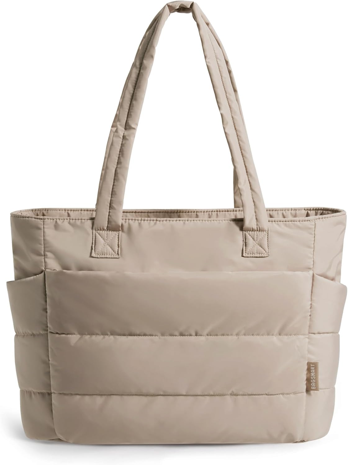 BAGSMART Lightweight Puffy Tote Bag for Women