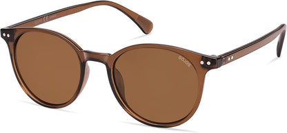 Small round Classic Polarized Sunglasses for Women Men Vintage Style UV400 Lens