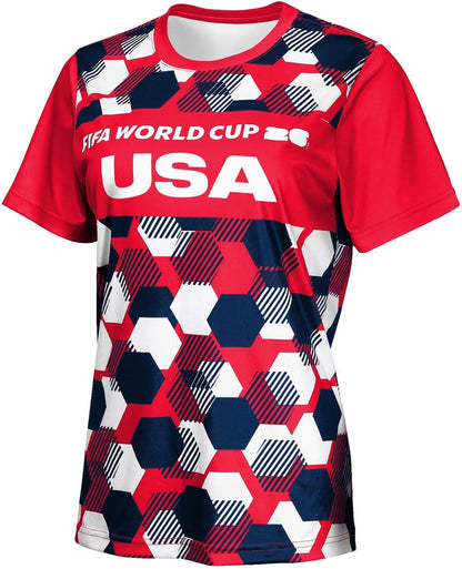 FIFA World Cup Women's Official Country Short Sleeve Performance Jersey
