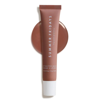 Indulge Your Lips with Summer Fridays Lip Butter Balm - Nourishing Vanilla Lip Mask for Instant Hydration and Shine (.5 Oz)