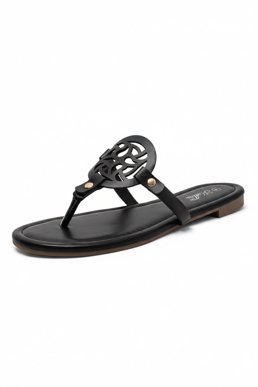 Flat Comfortable Dressy Thong Sandals for Women