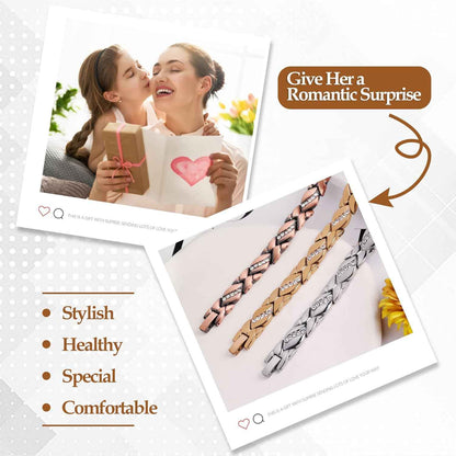 Jecanori Pure Copper Ultra Magnetic Bracelet