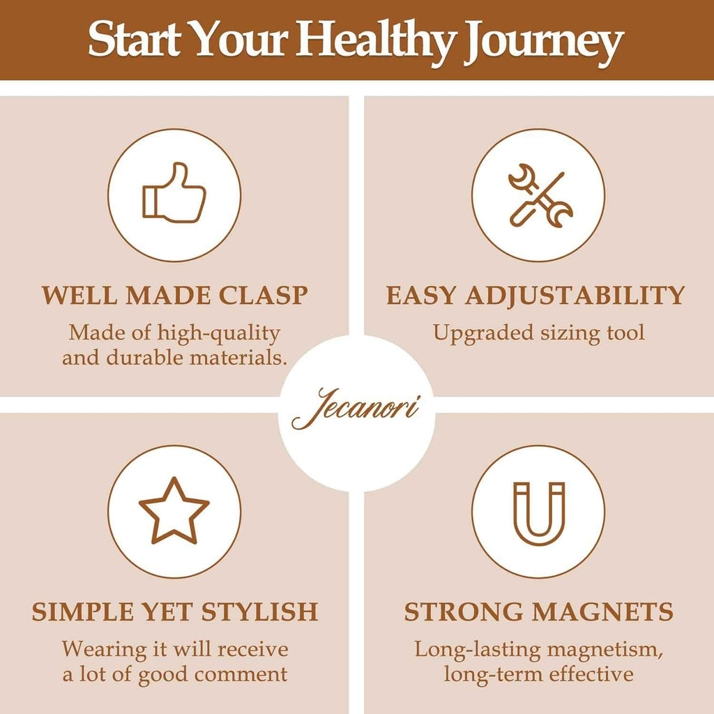 Jecanori Pure Copper Ultra Magnetic Bracelet
