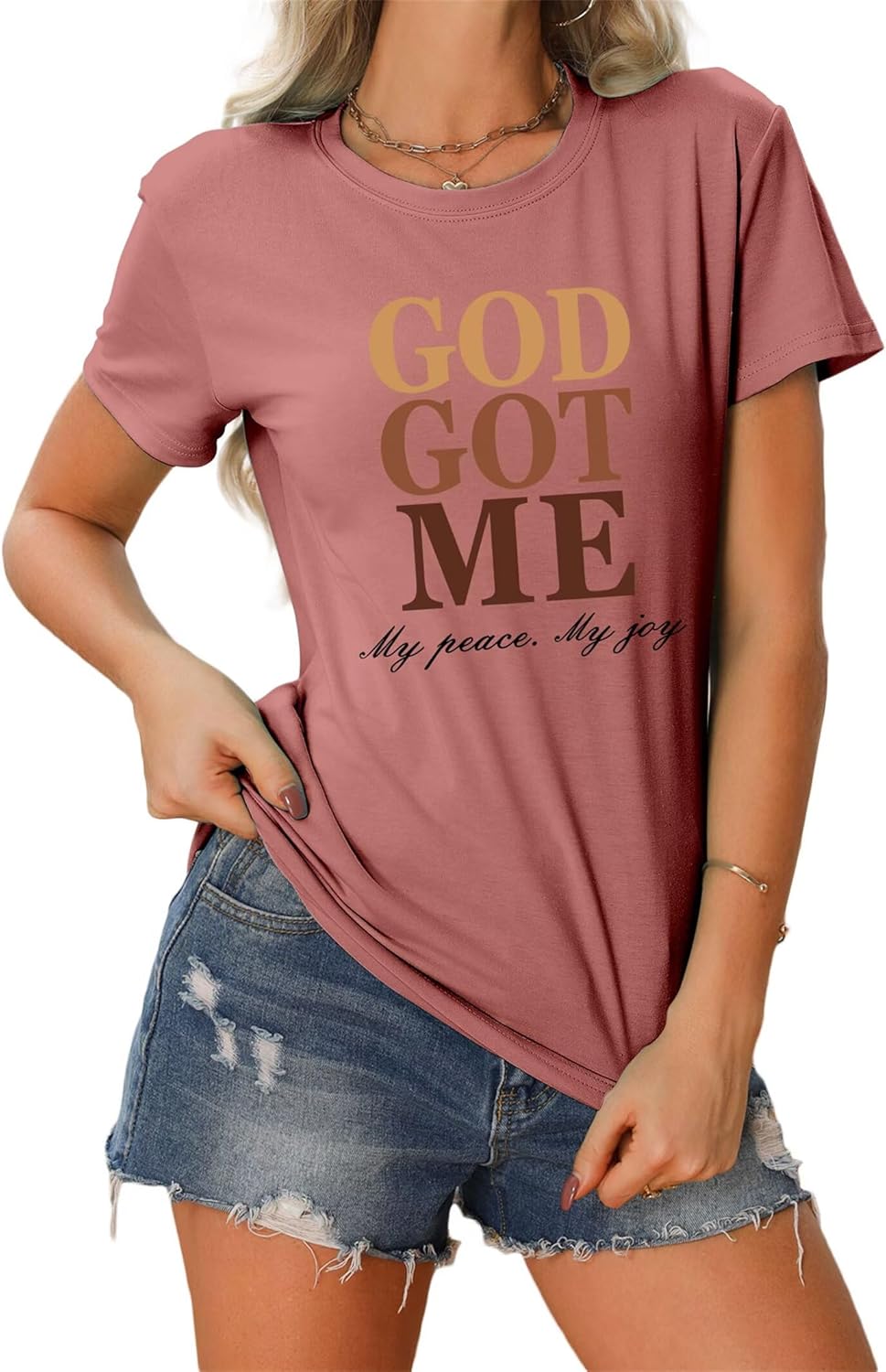 God Got Me My Peace My Joy T-Shirt 