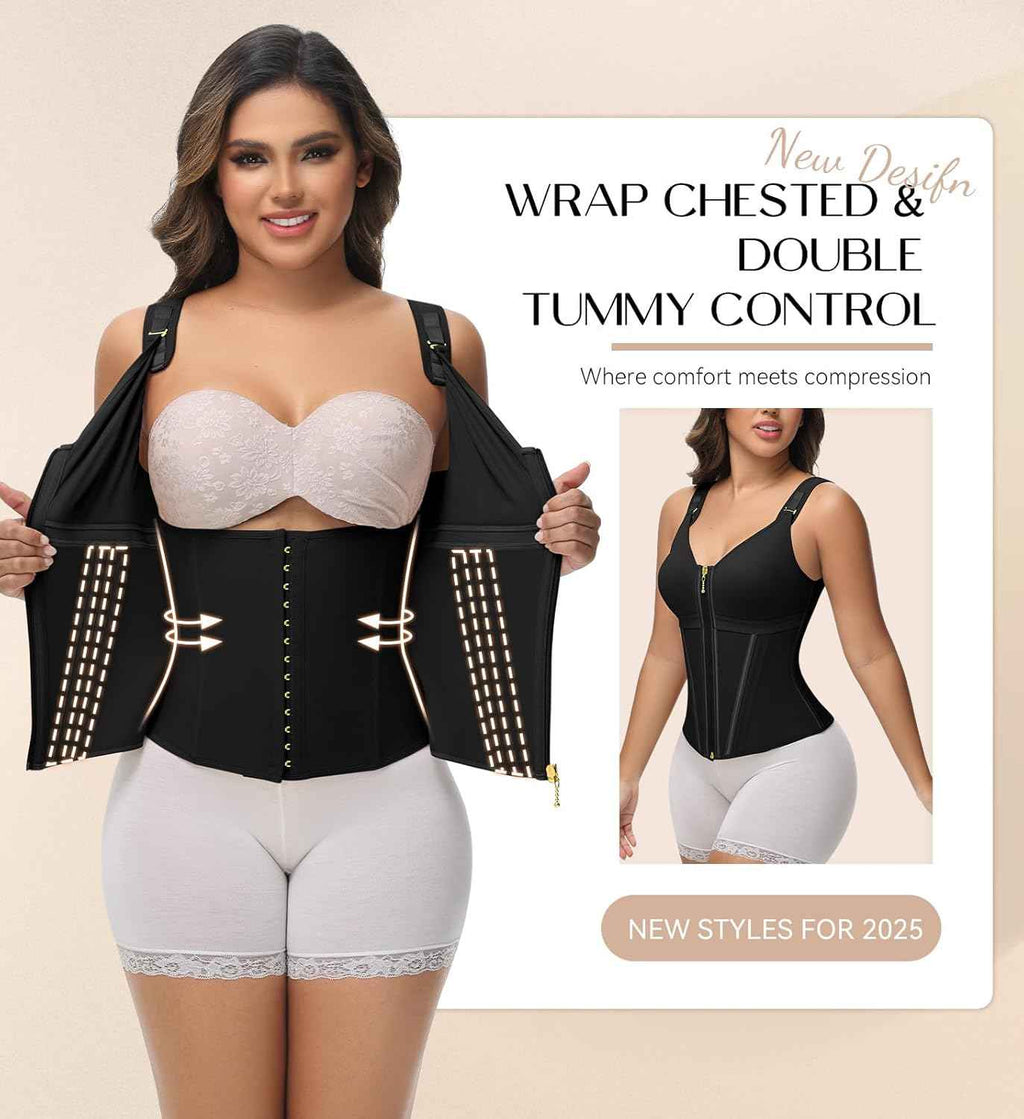Waist Trainer Corset for Women Tummy Control Body Shaper Vest