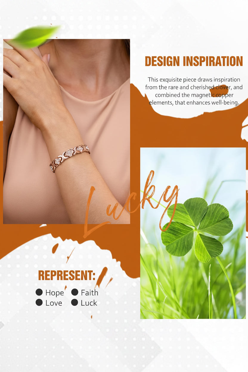 Jecanori Copper Bracelets for Women, Pure Copper Magnetic Bracelet with 3500 Gauss Effective Magnets