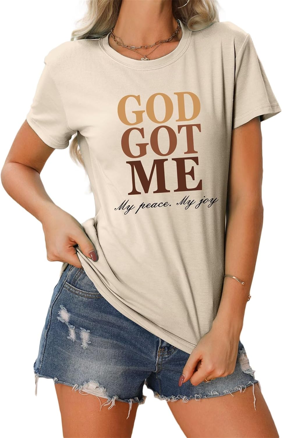 God Got Me My Peace My Joy T-Shirt 