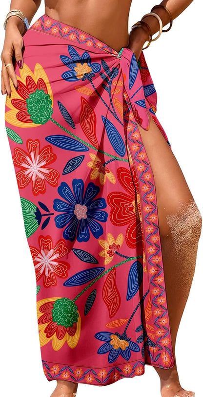 Women's Chiffon Swimsuit Cover-Up Wrap