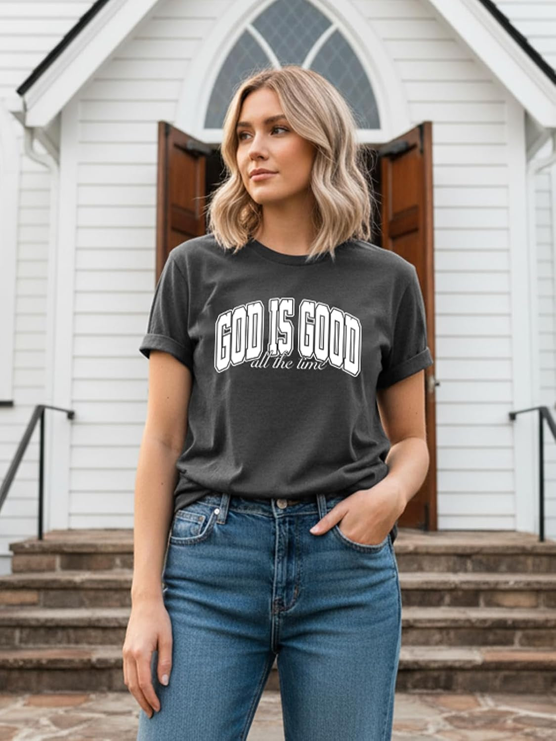 Women's God Is Good Graphic T-Shirt