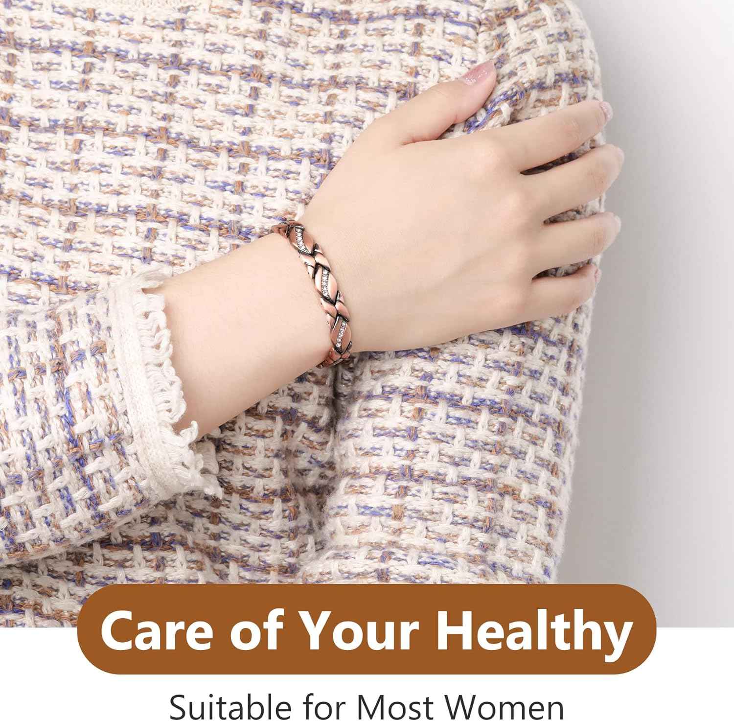 Jecanori Pure Copper Ultra Magnetic Bracelet