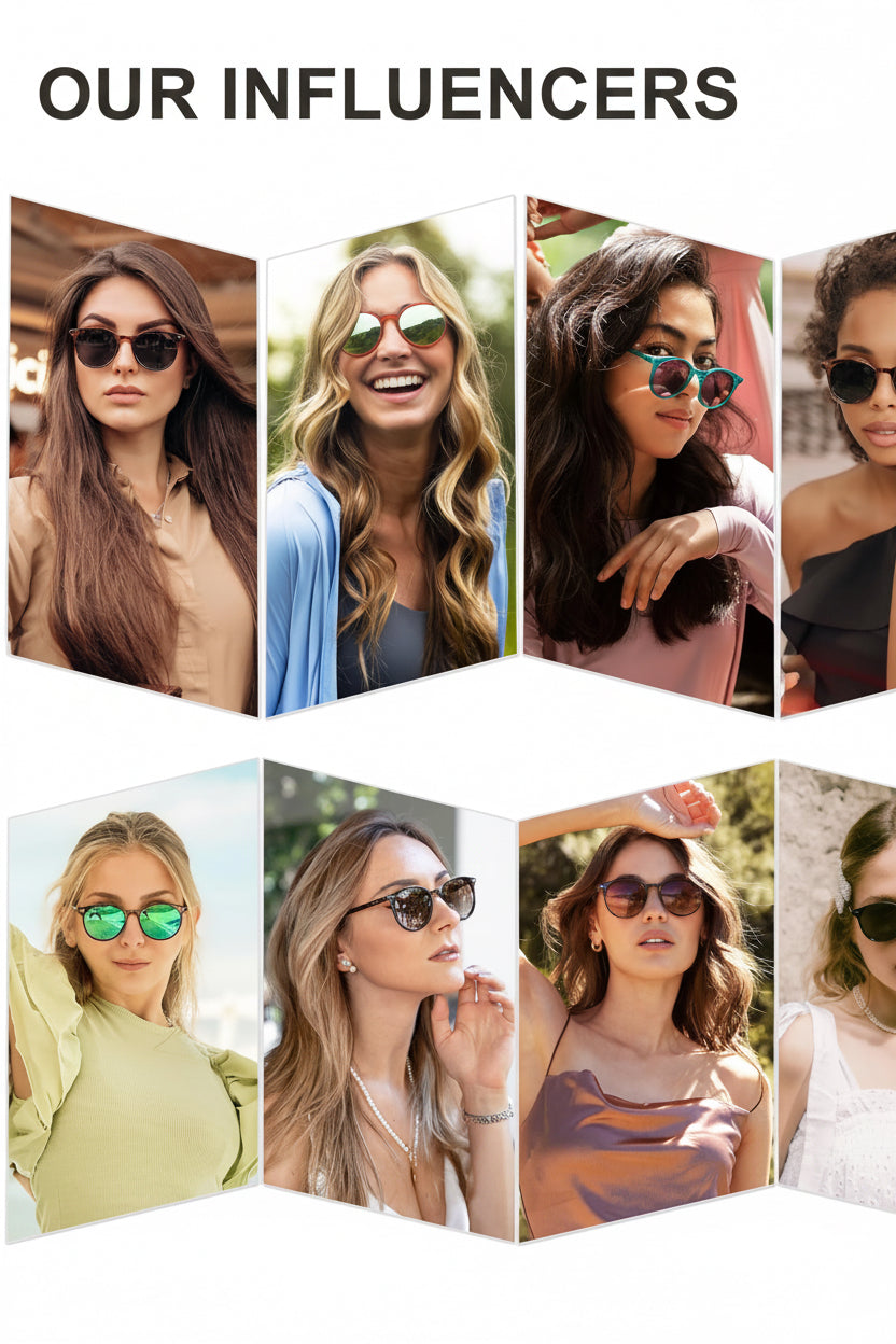 Small round Classic Polarized Sunglasses for Women Men Vintage Style UV400 Lens