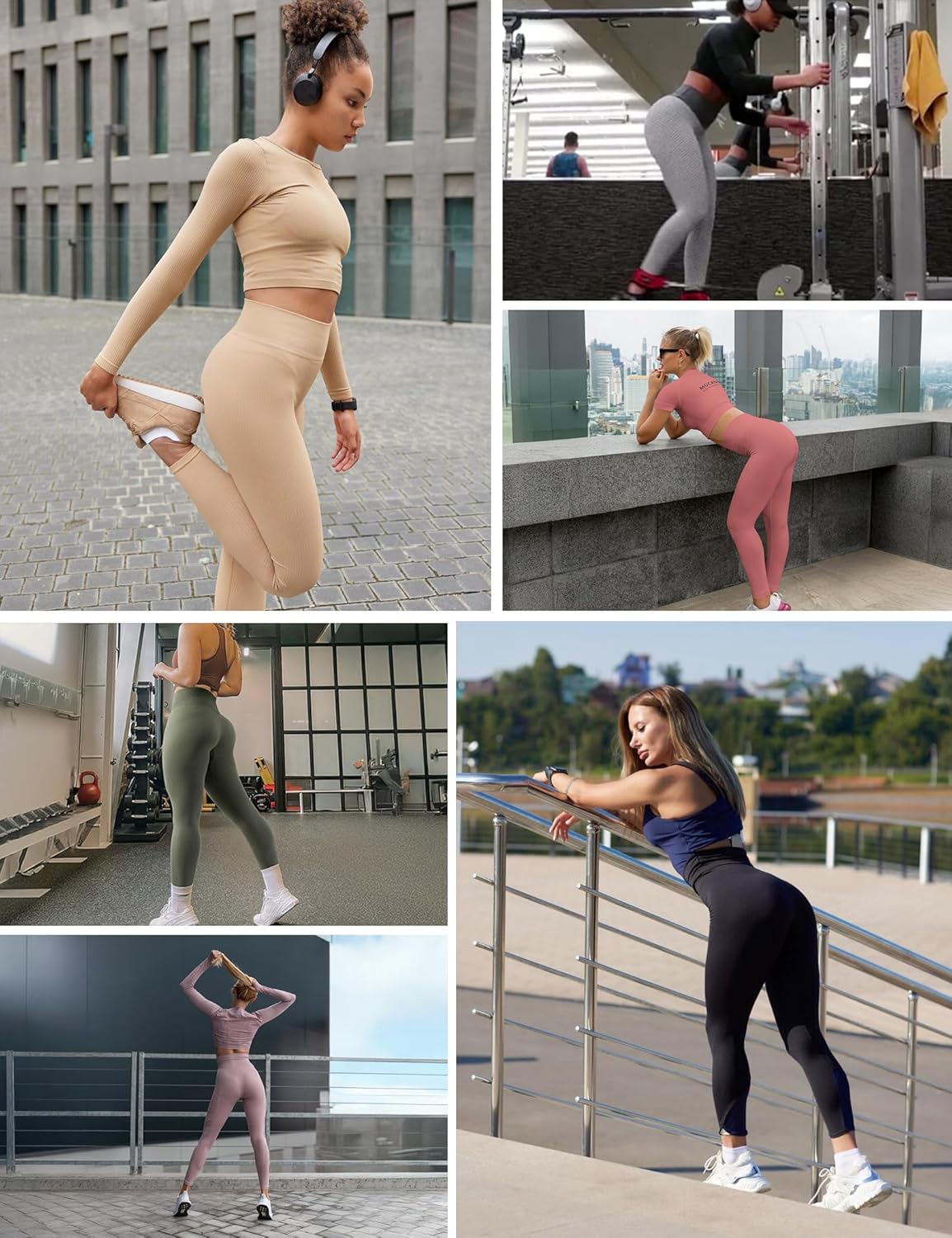 Elevate Your Workout with Heathyoga Scrunch Butt Lifting Leggings - Tummy Control, No Front Seam, and Convenient Pockets!
