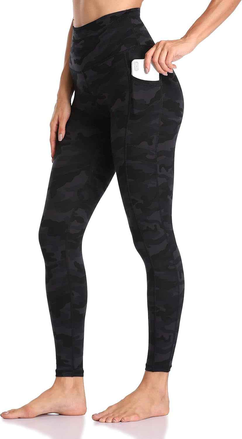 Women's High Waisted 7/8 Yoga Pants with Pockets