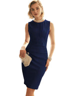 Women's Cocktail Party Pencil Dress - Cyndora