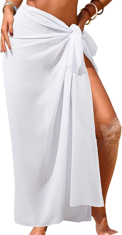 Women's Chiffon Swimsuit Cover-Up Wrap