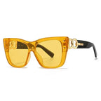 Big Frame Cat Eye Fashionable Sunglasses for Women UV400 - Cyndora