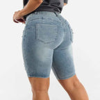 Fashion Solid Slim Butt Lifting Women's Shorts - Cyndora