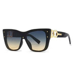 Big Frame Cat Eye Fashionable Sunglasses for Women UV400 - Cyndora