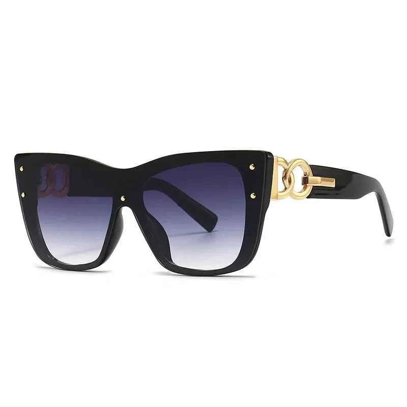 Big Frame Cat Eye Fashionable Sunglasses for Women UV400 - Cyndora